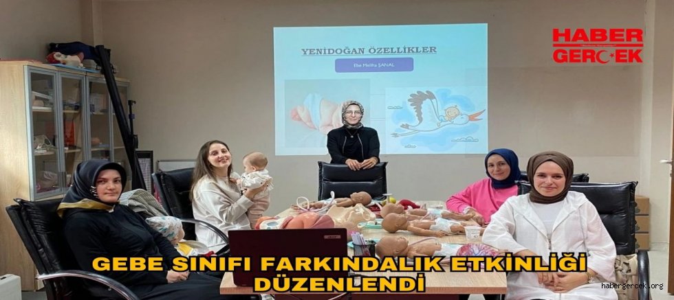 GEBE SINIFI FARKINDALIK ETKİNLİĞİ DÜZENLENDİ.