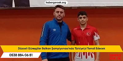 Düzceli Güreşçiler Balkan Şampiyonası'nda Türkiye'yi Temsil Edecek