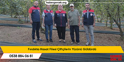 Fındıkta Hasat Filesi Çiftçilerin Yüzünü Güldürdü