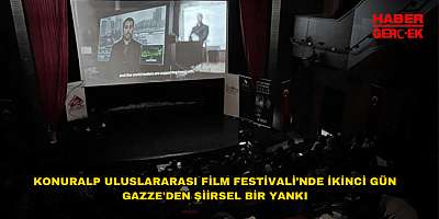 KONURALP ULUSLARARASI FİLM FESTİVALİ'NDE İKİNCİ GÜN GAZZE'DEN ŞİİRSEL BİR YANKI