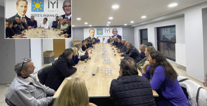 İyi Parti Düzce İl Teşkilatı Yeni Döneme Hızlı Başladı
