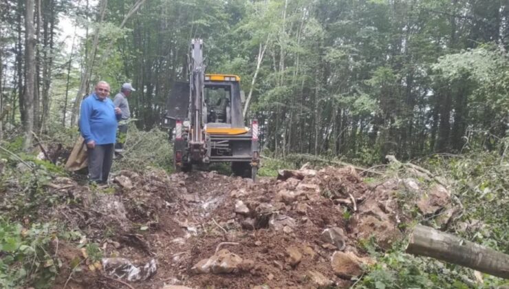 ÇATALÇAM KÖYÜ İÇME SUYU ŞEBEKE HATTI ÇALIŞMASI SÜRÜYOR