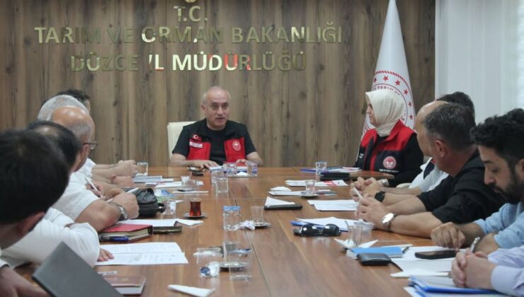 TARIMDA YENİ HAMLE HAYVANCILIK GENEL MÜDÜRÜ SALİH ÇELİK DÜZCE’DE İNCELEMELERDE BULUNDU