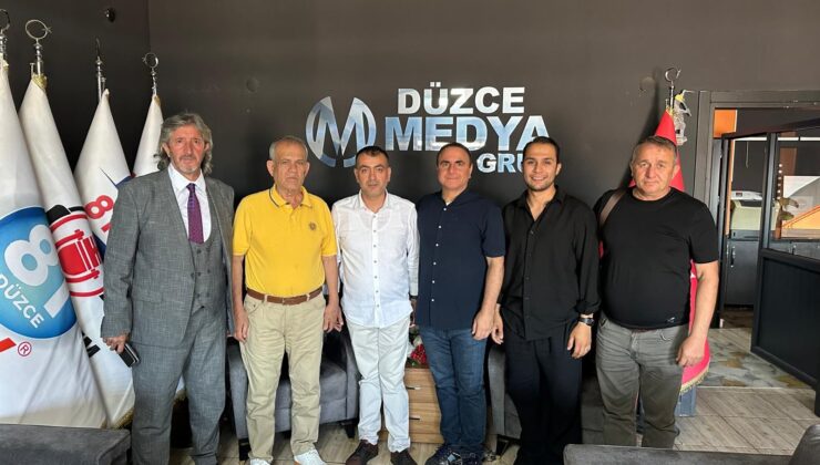 TÜRKİYE GAZETECİLER FEDERASYONU’NDAN DÜZCE’YE ZİYARET
