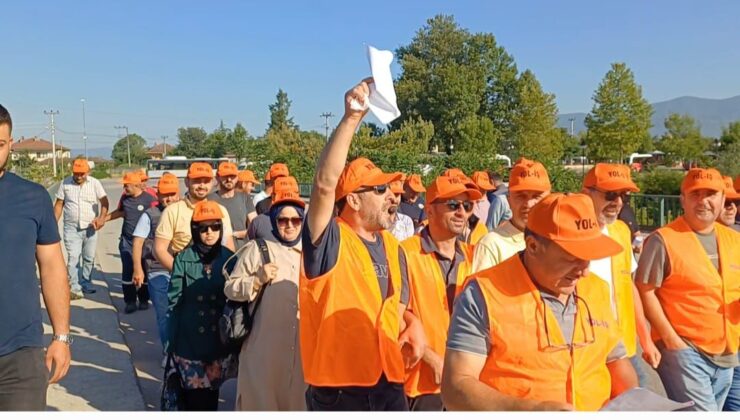 KAMU İŞCİSİ DÜZCE’DE GREVE BAŞLADI