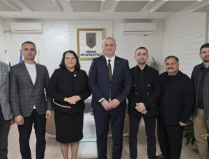 Çilimli’den Mestanlı’ya Resmî Ziyaret: Başkan Yıldız ve Heyet İş Birliğini Güçlendirdi