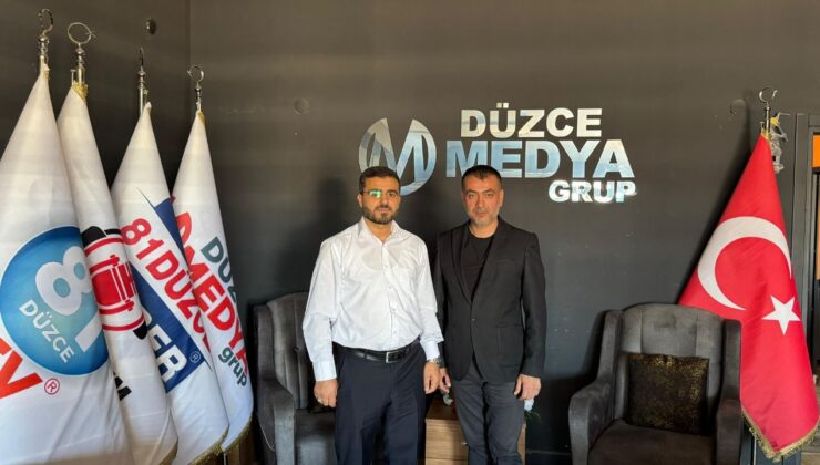 HÜDA PAR DÜZCE İL TEŞKİLATI’NDAN DÜZCE MEDYA GRUP’A ZİYARET