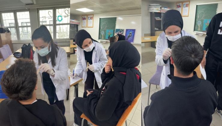 Düzce Fen Lisesi’nde Diş Taraması Gerçekleştirildi