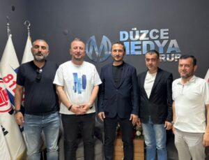 AK PARTİ DÜZCE İL BAŞKANI HASAN ŞENGÜLOĞLU’NDAN DÜZCE MEDYA GRUP’A ZİYARET