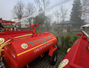 Gölyaka’da Hibe Destekli Su Püskürtme Tankeri Teslim Töreni Yapıldı