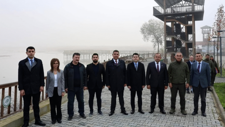 Efteni Gölü’ndeki Yeni Engelsiz İskele İncelendi