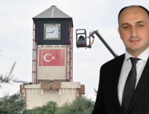 Beyköy’de Kent Estetiği İçin Çalışmalar Sürüyor: Merkez Camii ve Saat Kulesinde Yenileme Başladı